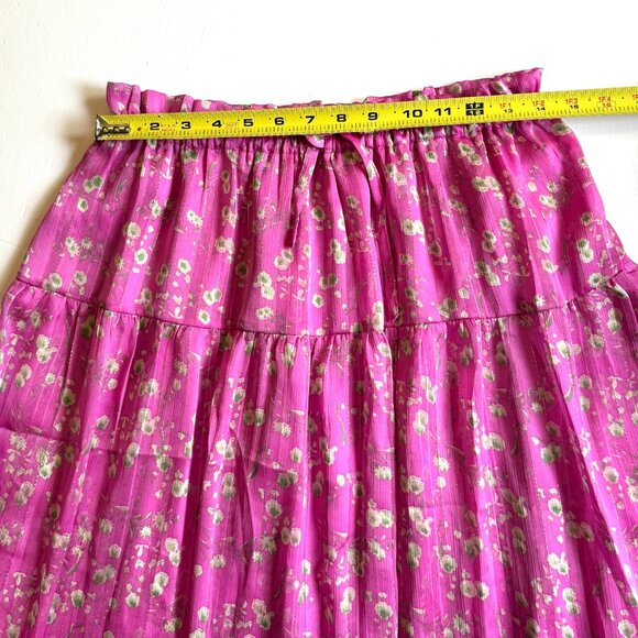 Sabina Musayev Vibrant Pink Maxi Skirt - Picture 6 of 10